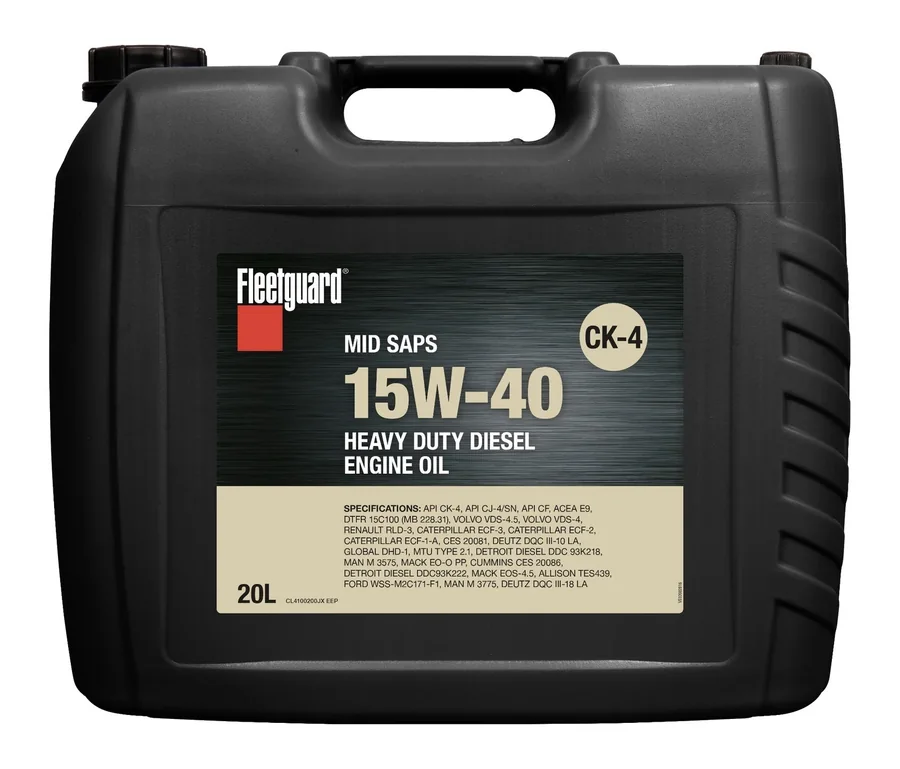 Fleetguard Engine Oil 15W-40 CK-4